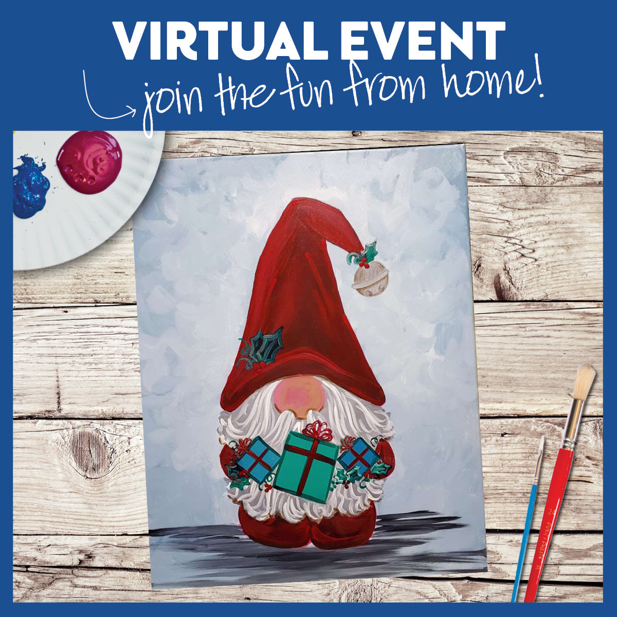 VIRTUAL EVENT +7 DAYS ON-DEMAND FESTIVE GNOME